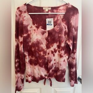 Tie Dye Women’s Top, Size XL NWT